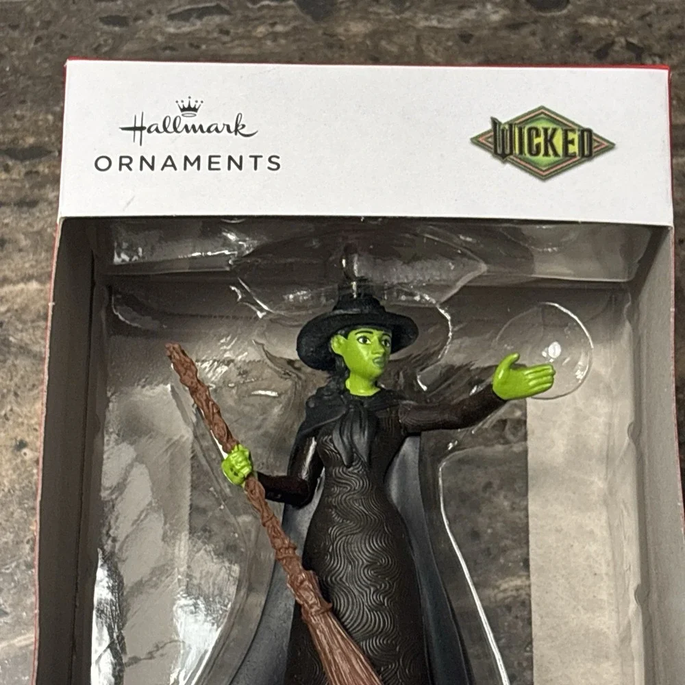 Wicked Elphaba Hallmark Christmas Ornament